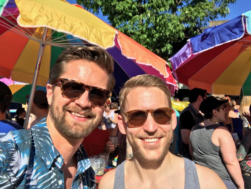Enjoying Our Local Pride Festival