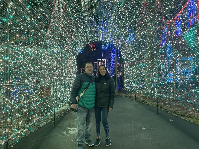 Light Bridge at Silver Dollar City