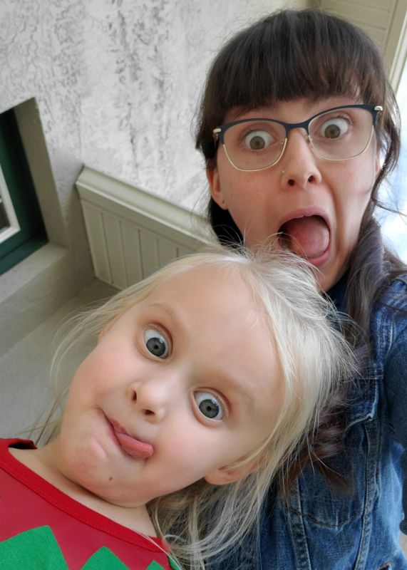 Being Silly With My Niece
