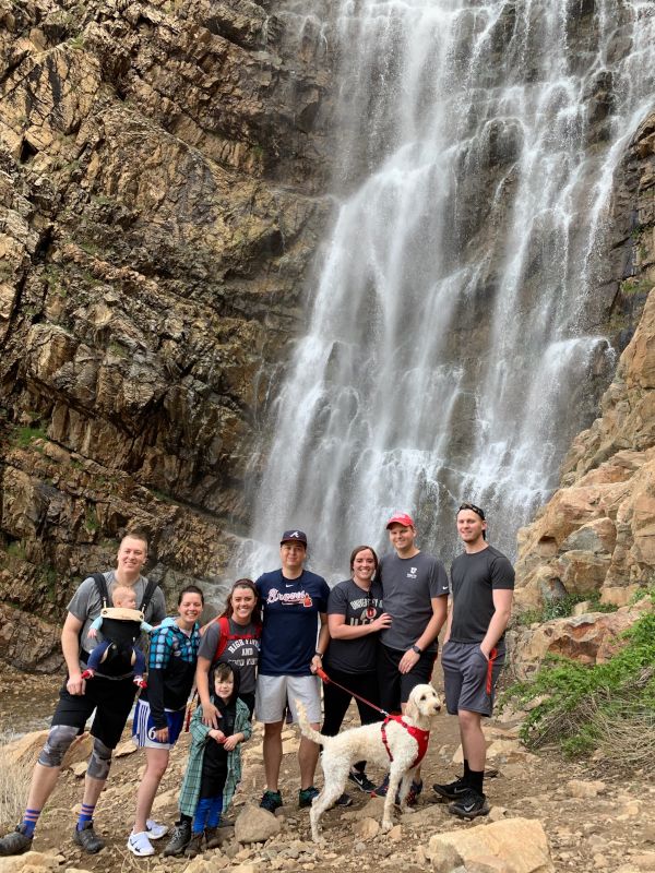Hiking With Friends in Utah