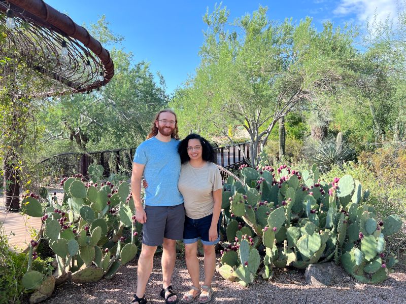 Beautiful Landscape at the Desert Botanical Garden
