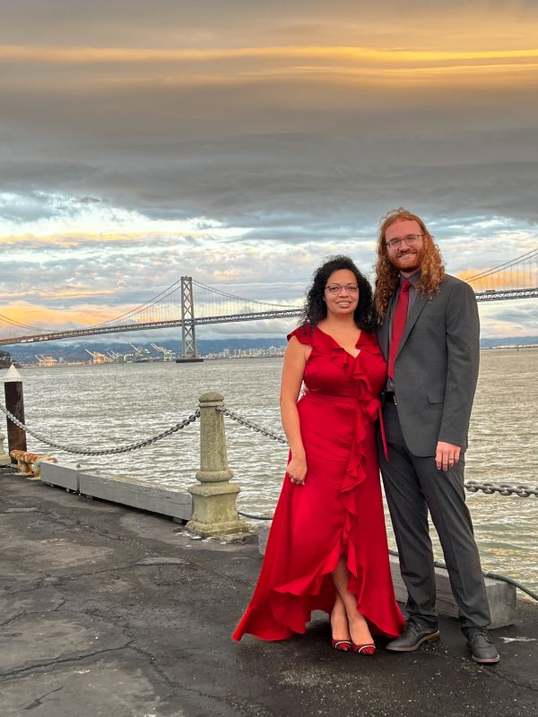 Dressed Up for a Dinner Cruise