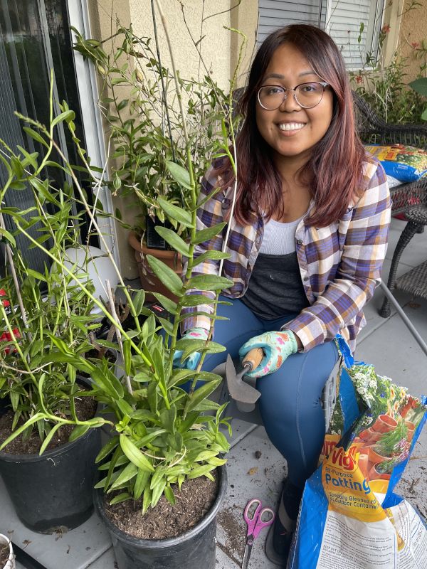 Shaula Loves Gardening