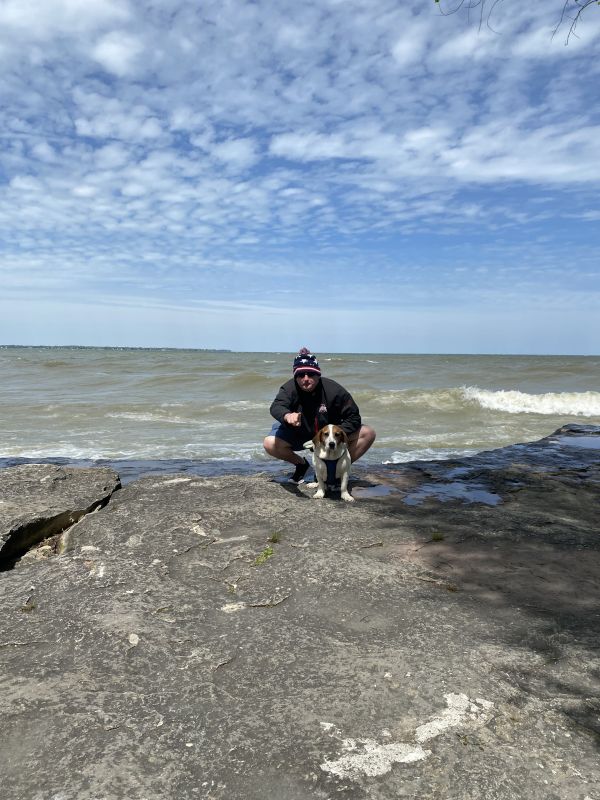 Steven & Penny at the Marblehead Lighthouse