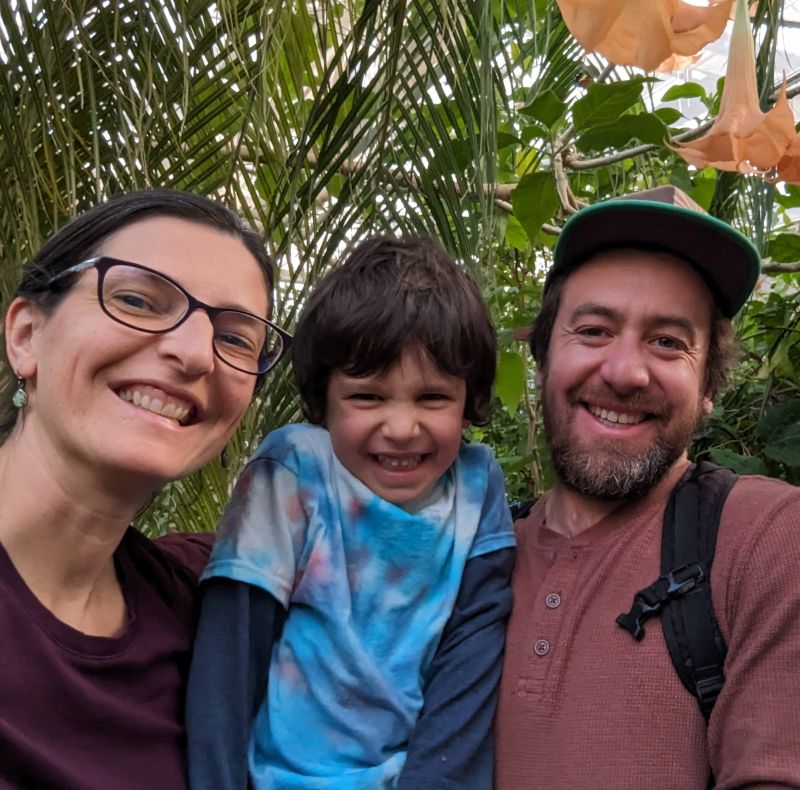 All Smiles at the Butterfly Garden