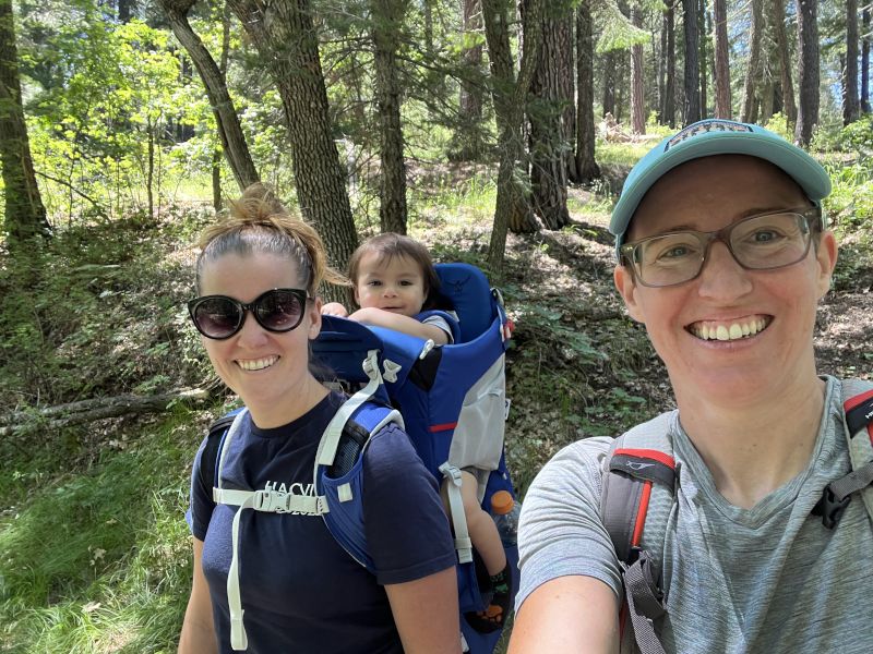 Hiking With Our Godson