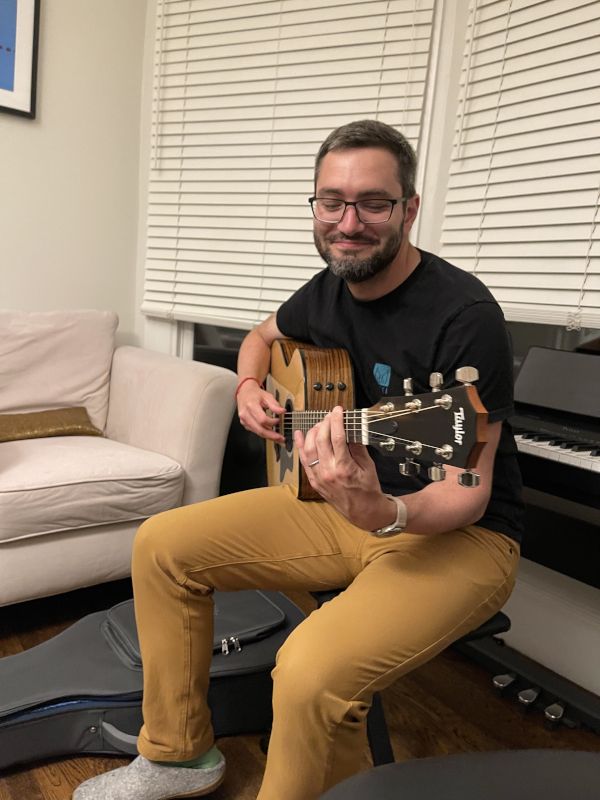 Ben Playing Guitar
