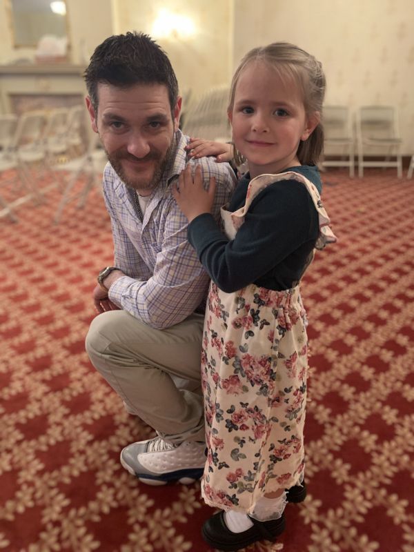 Jonathan with Our Niece During a Trip to Pennsylvania