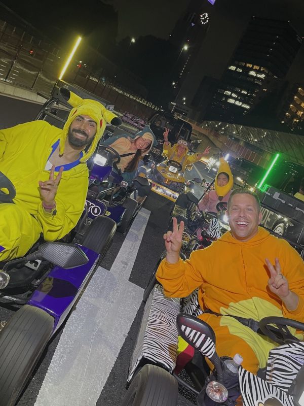 Street Car Race in Tokyo