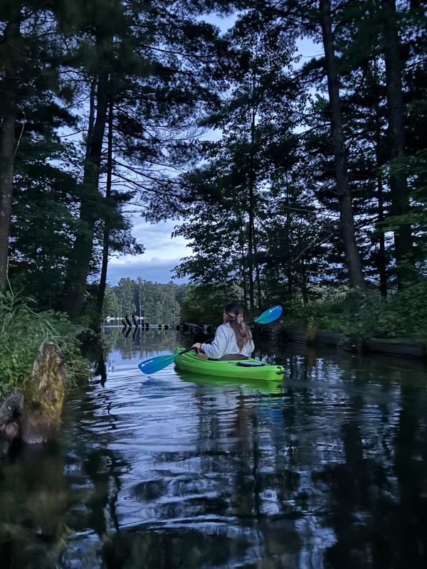 Elle Kayaking