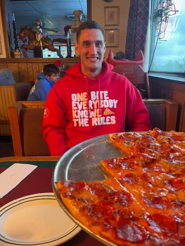 Trying New Pizza