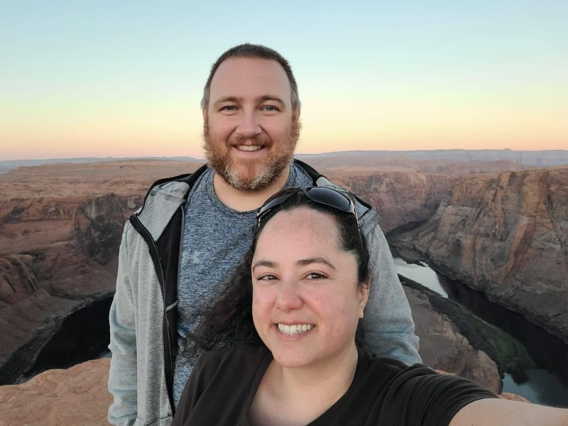 Sunset at Horseshoe Bend