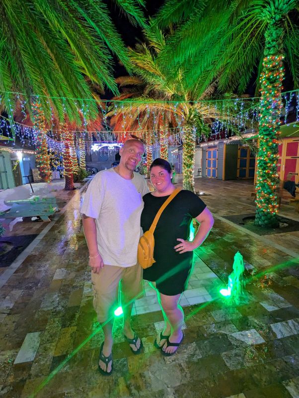 Christmas on a Boardwalk