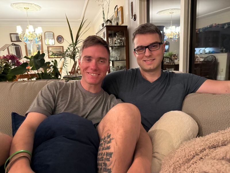 Spending Time at Karl's Mother's House