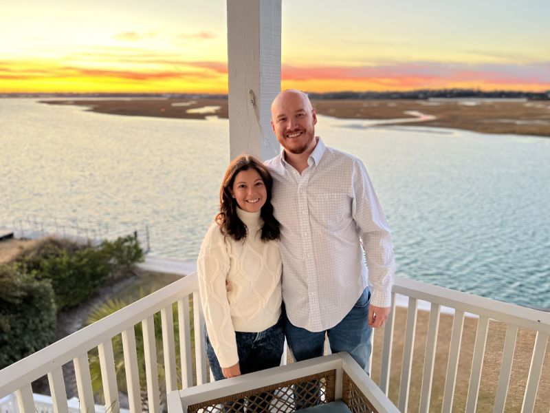 Enjoying the Sunset in North Carolina