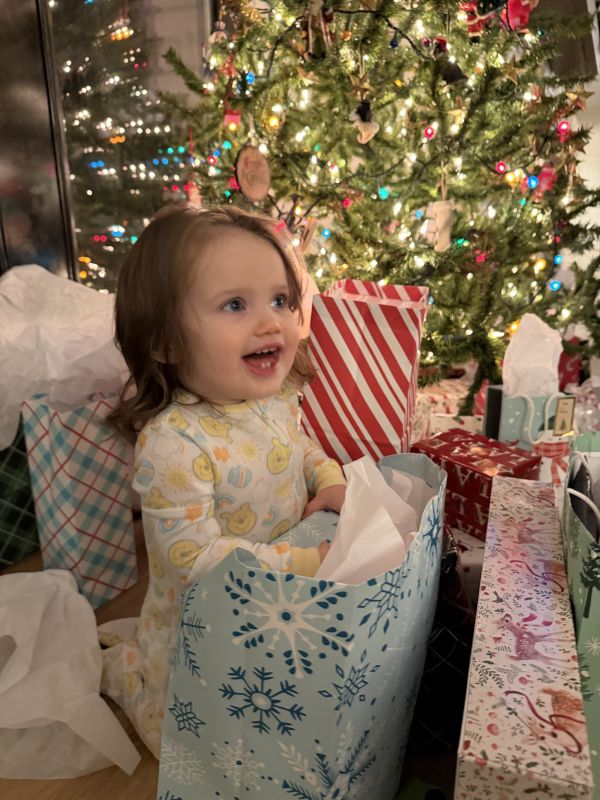 McKenna-Lynn Opening Gifts