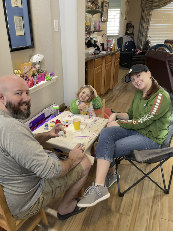 Arts and Crafts Time With Our Niece