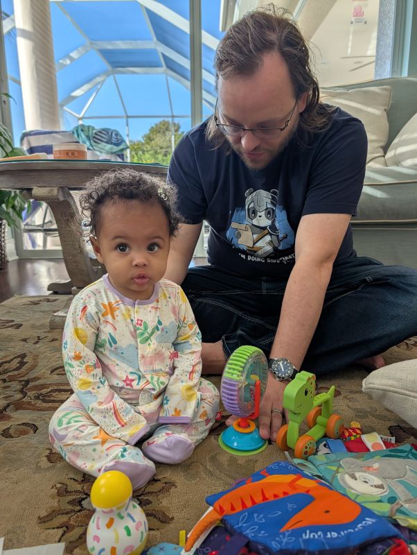 Chris and Niece Aria