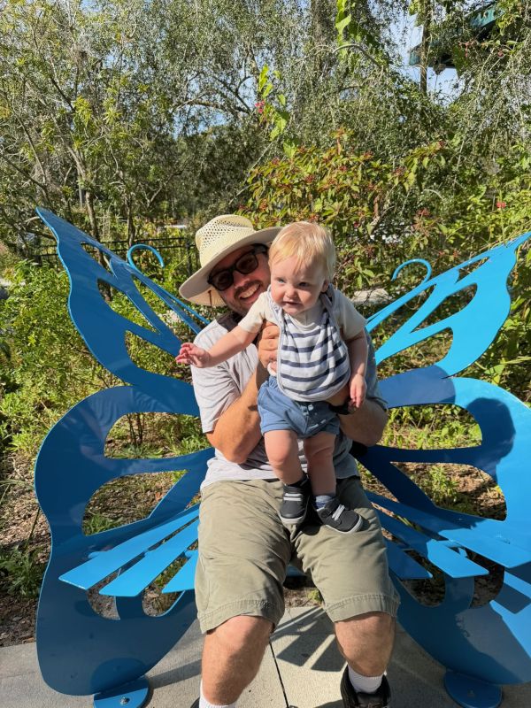 Visiting a Butterfly Garden