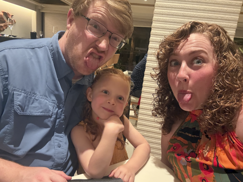 Funny Faces at Dinner