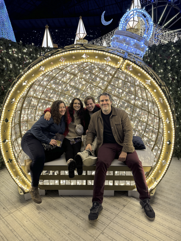 Holiday Lights With Family