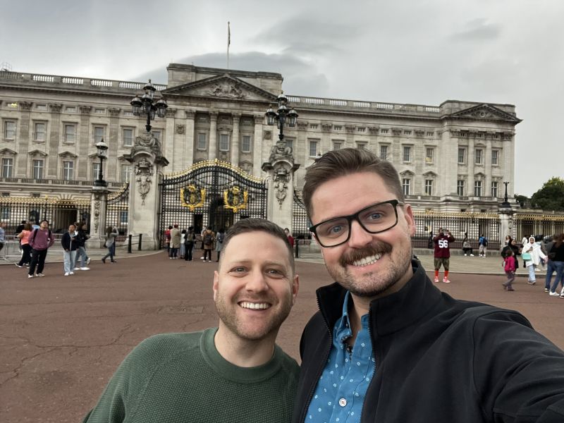 Visiting Buckingham Palace