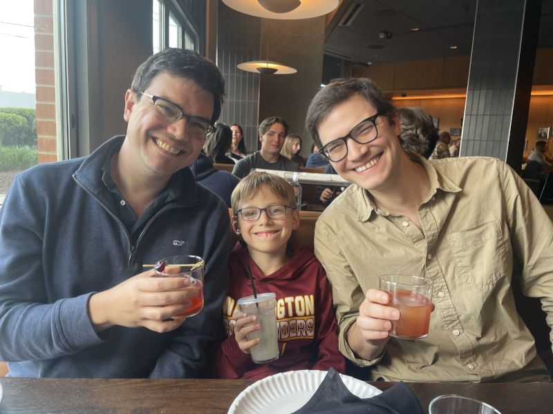 Lunch with Michael's Brother Lee