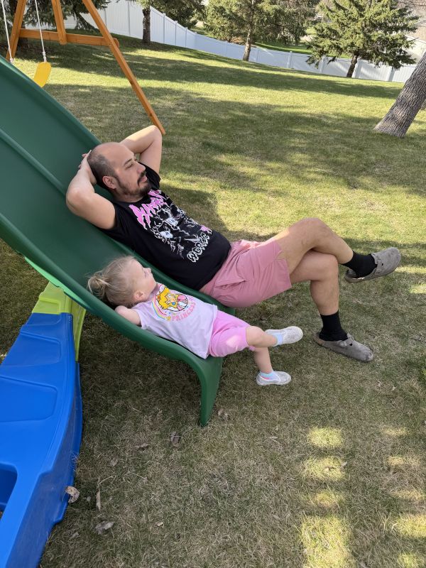 Hanging with Dada