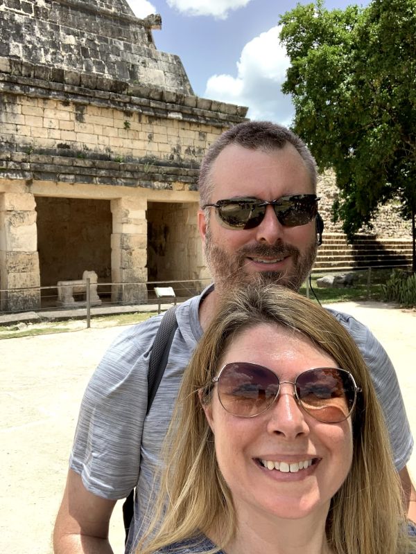 Visiting the Mayan Ruins