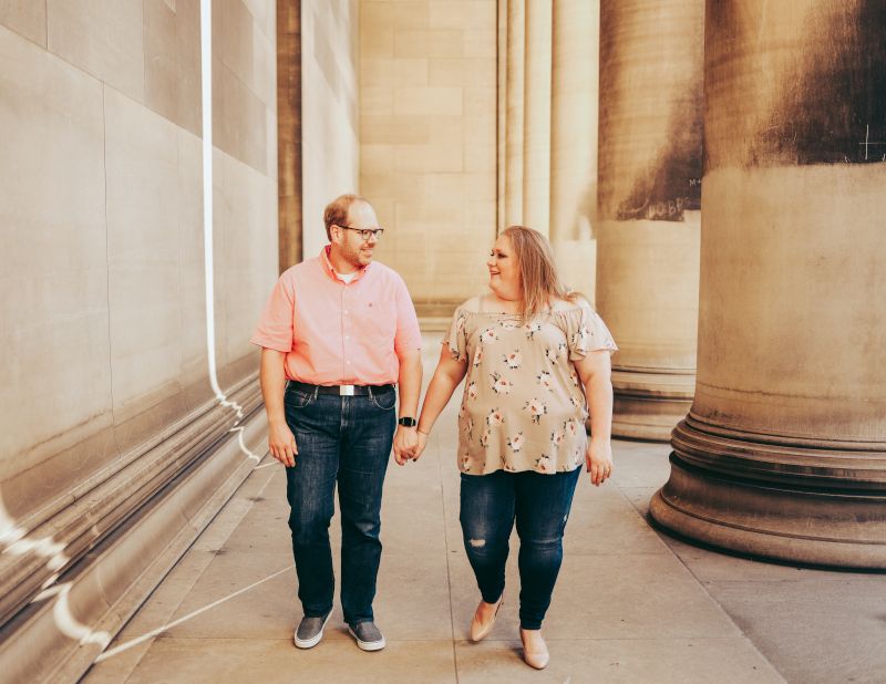 Taking a Walk Together in Town