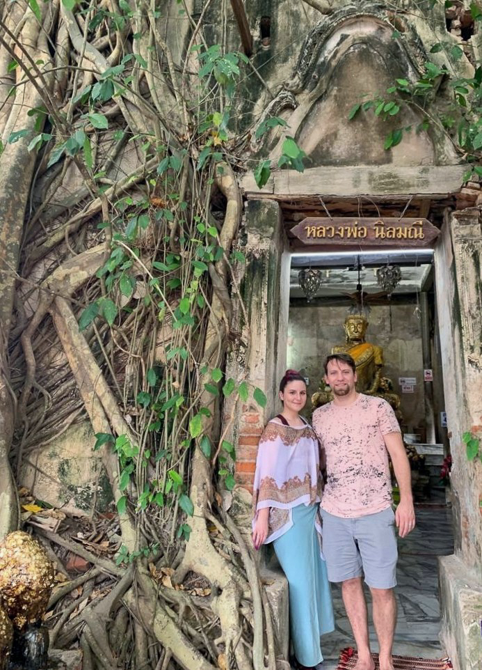 Exploring a Buddhist Temple