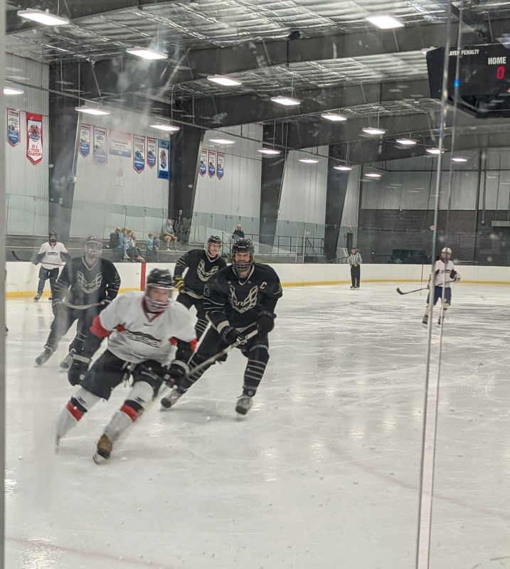 Bryan Playing Hockey