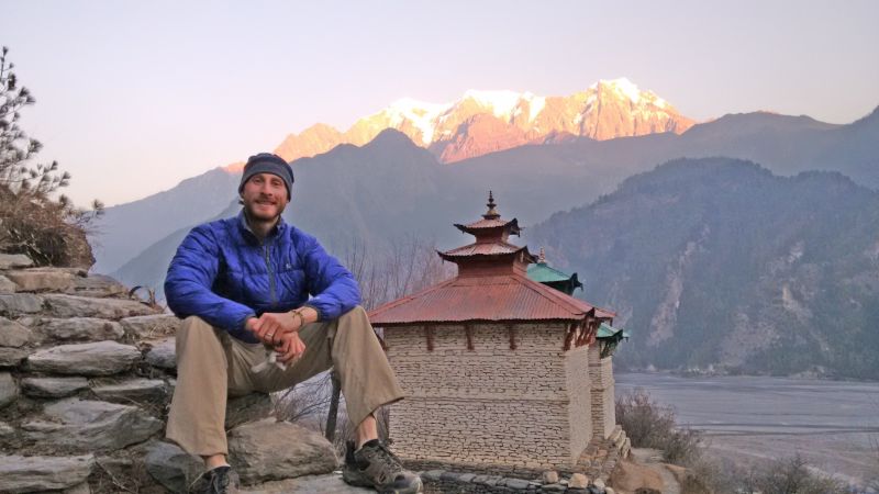 Jon at a Shrine