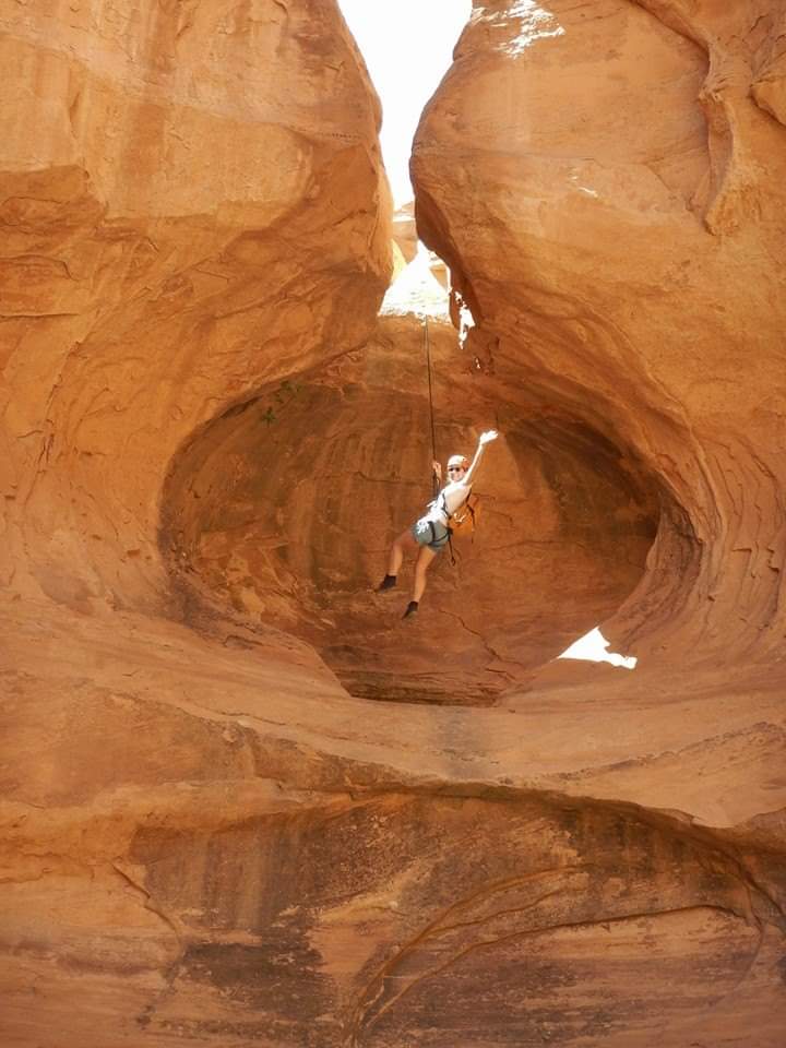 Lisa Canyoneering in Moab, Utah