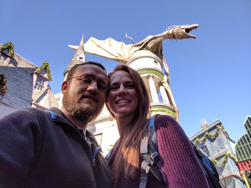Visiting Harry Potter World