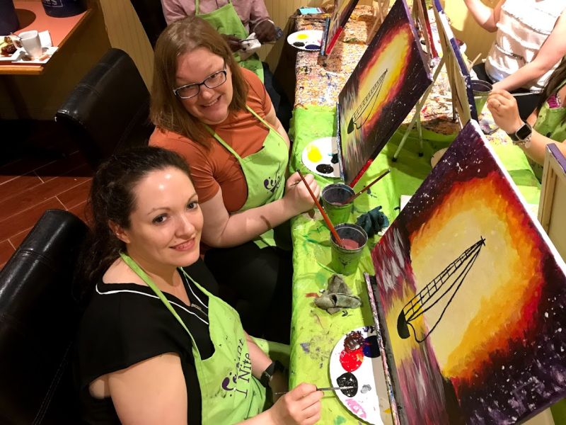 Paint Night With a Friend