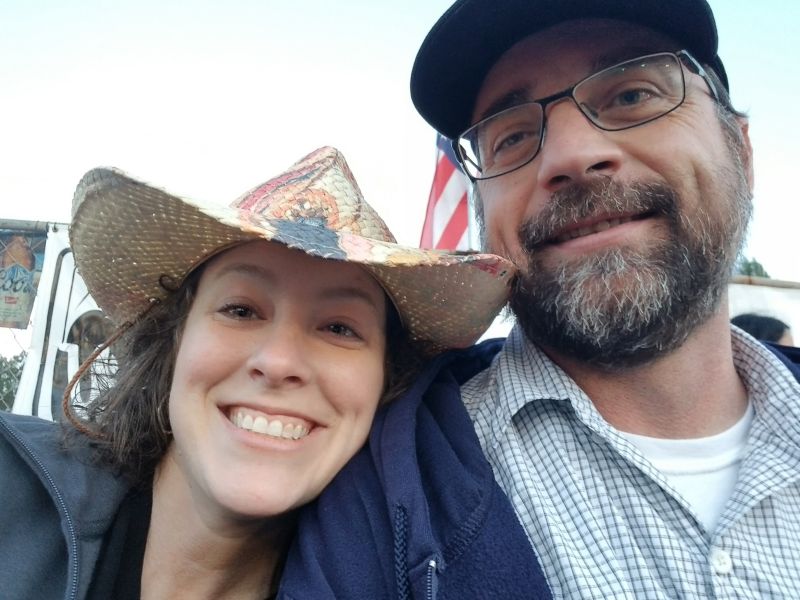At the rodeo! Yee Haw!