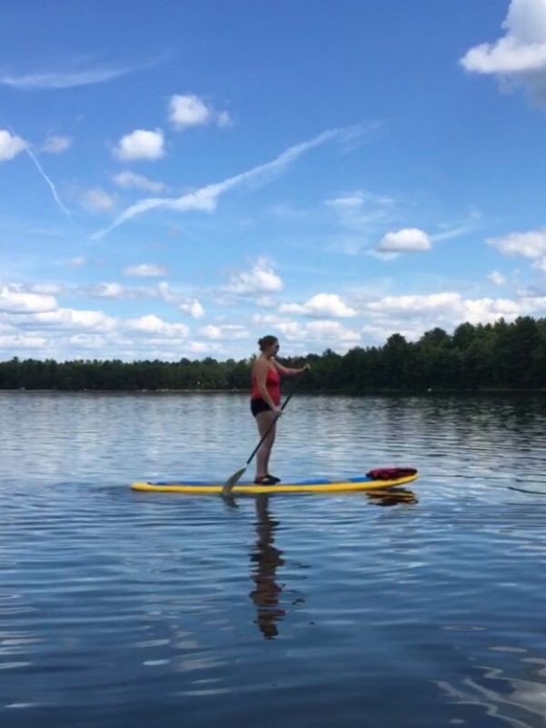 Amy Paddleboarding