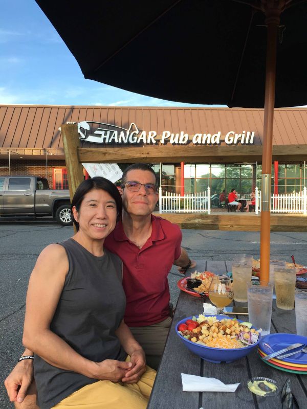 Dinner at a Friend's Pub and Grill