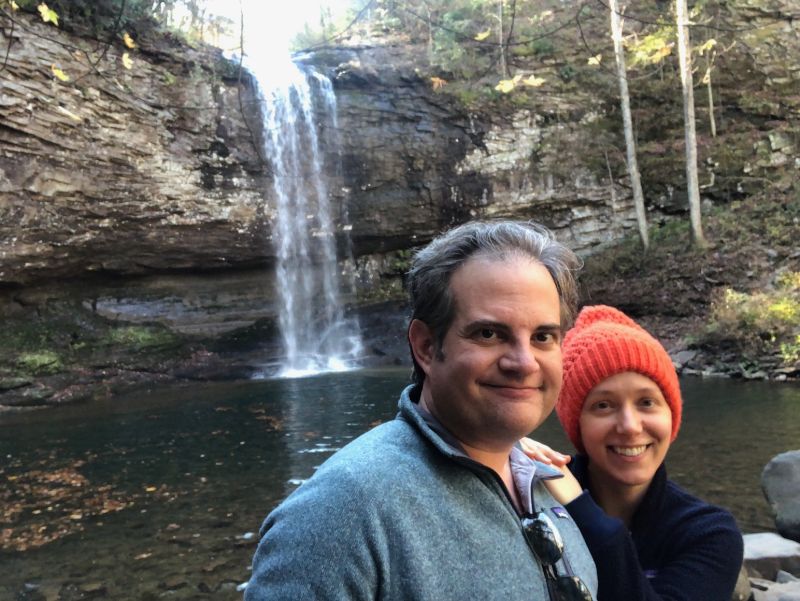 Enjoying a Hike
