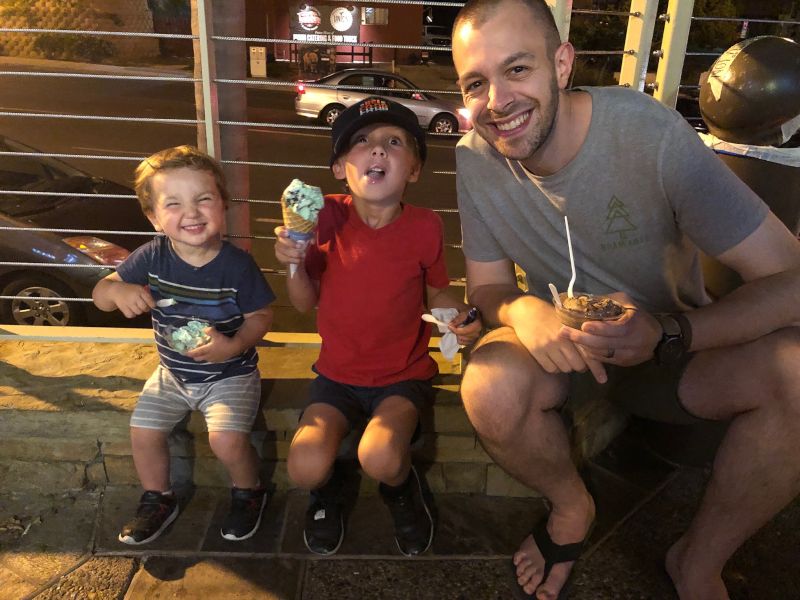 Ice Cream With Our Nephews