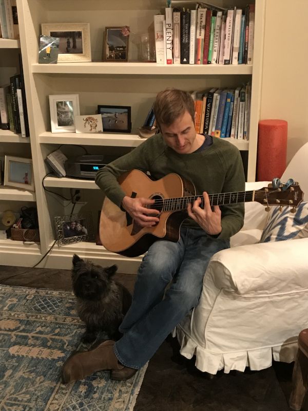 Chad Playing Guitar