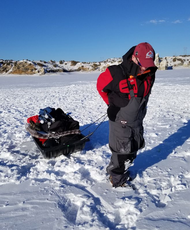 Sean Ice Fishing