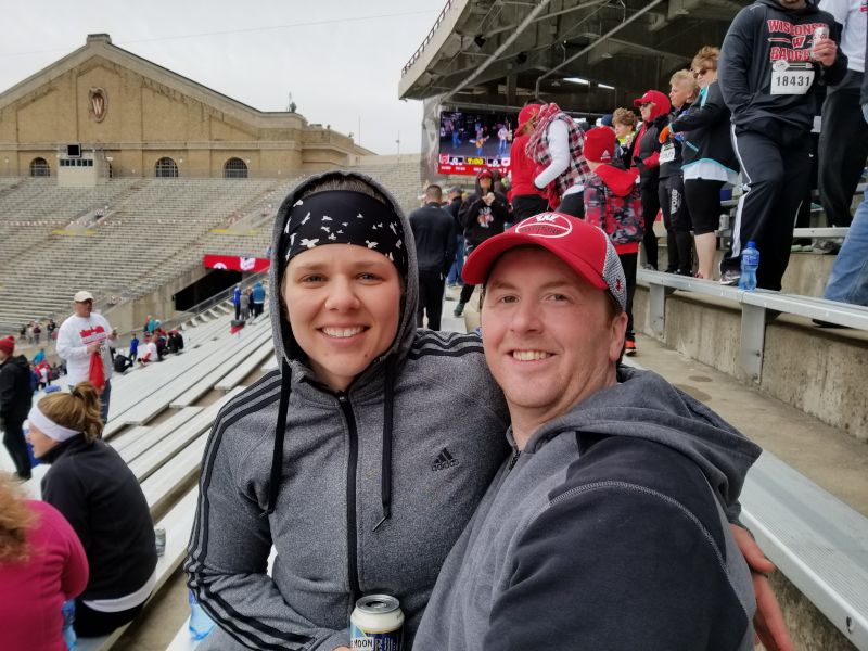 Relaxing After Running an 8k