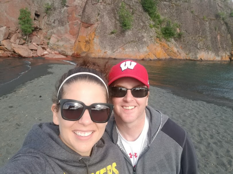 Exploring Black Beach in Minnesota