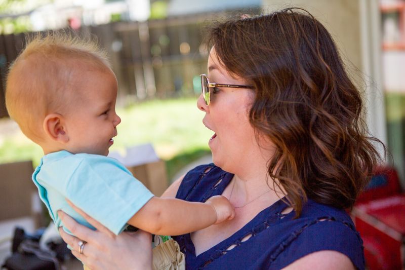 Timmy Loves Auntie Meghann