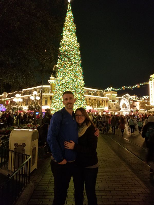 Christmas at Disneyland