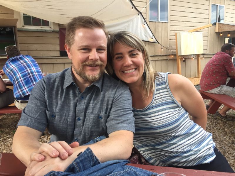 Enjoying a Summer Patio