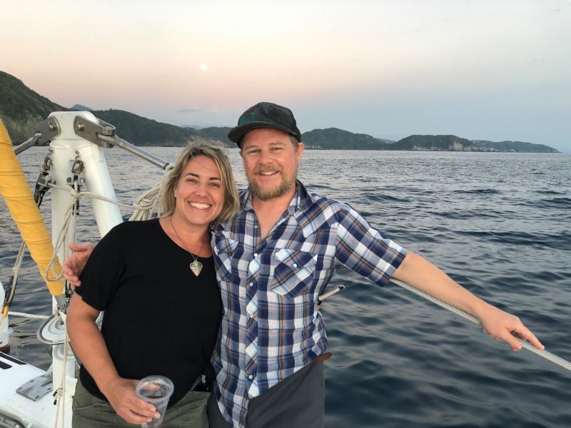 Enjoying a Sunset Cruise