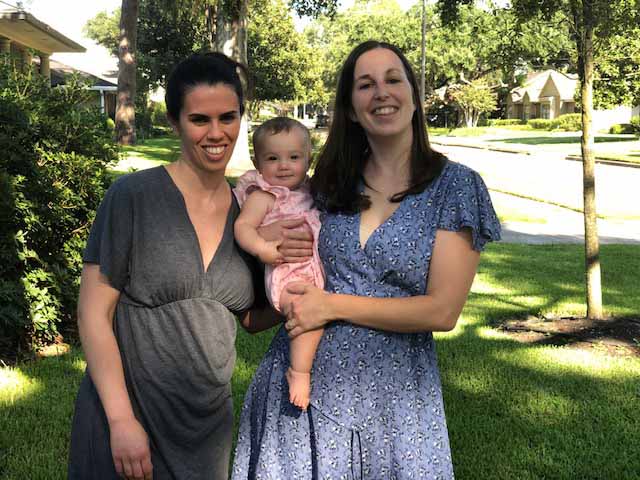 Lauren with Her Goddaughter